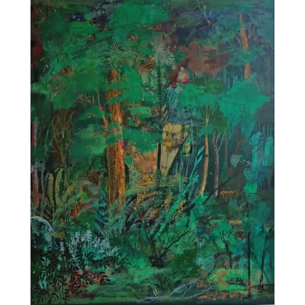 Wild Tree Nature Painting