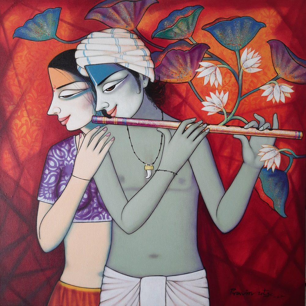 Pravin Utge painting