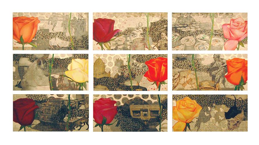 collection of 9